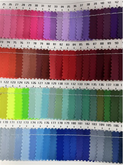 GZ-TY  再生記憶布 單布 工藝：抗靜電+抗皺+RPET   成分：100%P  幅寬：153CM    側面照